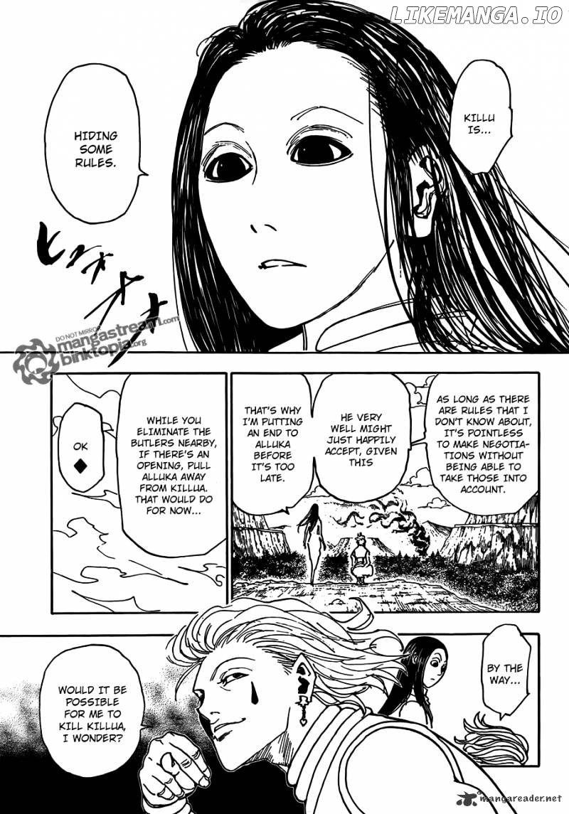 Hunter x Hunter, Chapter 326 image 15
